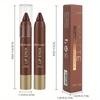 6-Color Chocolate Shaded Matte Lipstick - Rich & Dense Texture, Vibrant Long-Wear, Easy Lip Contouring Lip Gloss Lip Makeup