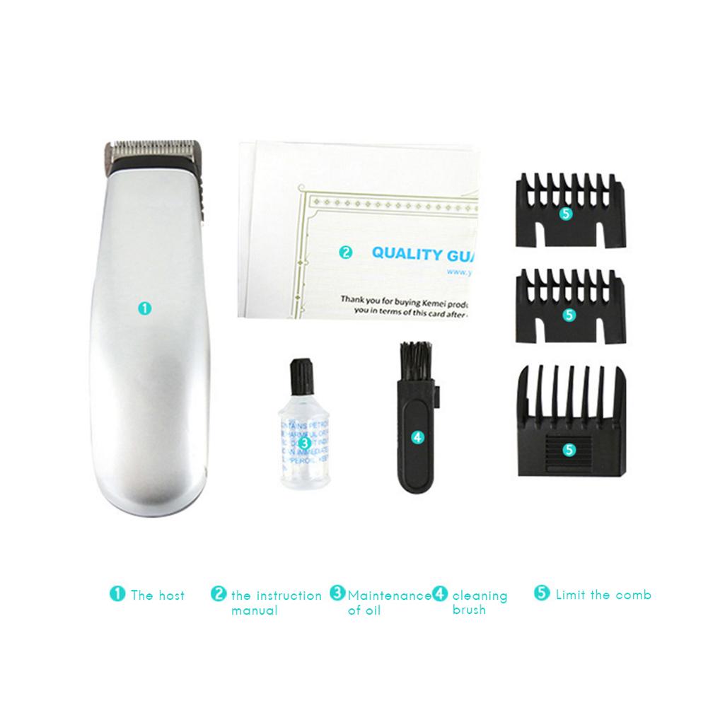 Mini Portable Beard Trimmer Electric Hair Clipper Cutting Machine Beard Barber Razor for Men
