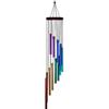 Aluminum Alloy Aluminum Tube Wind Chime 12 Tube With Hook Colorful Tubes Garden Ornaments Ornament Wall Hanging