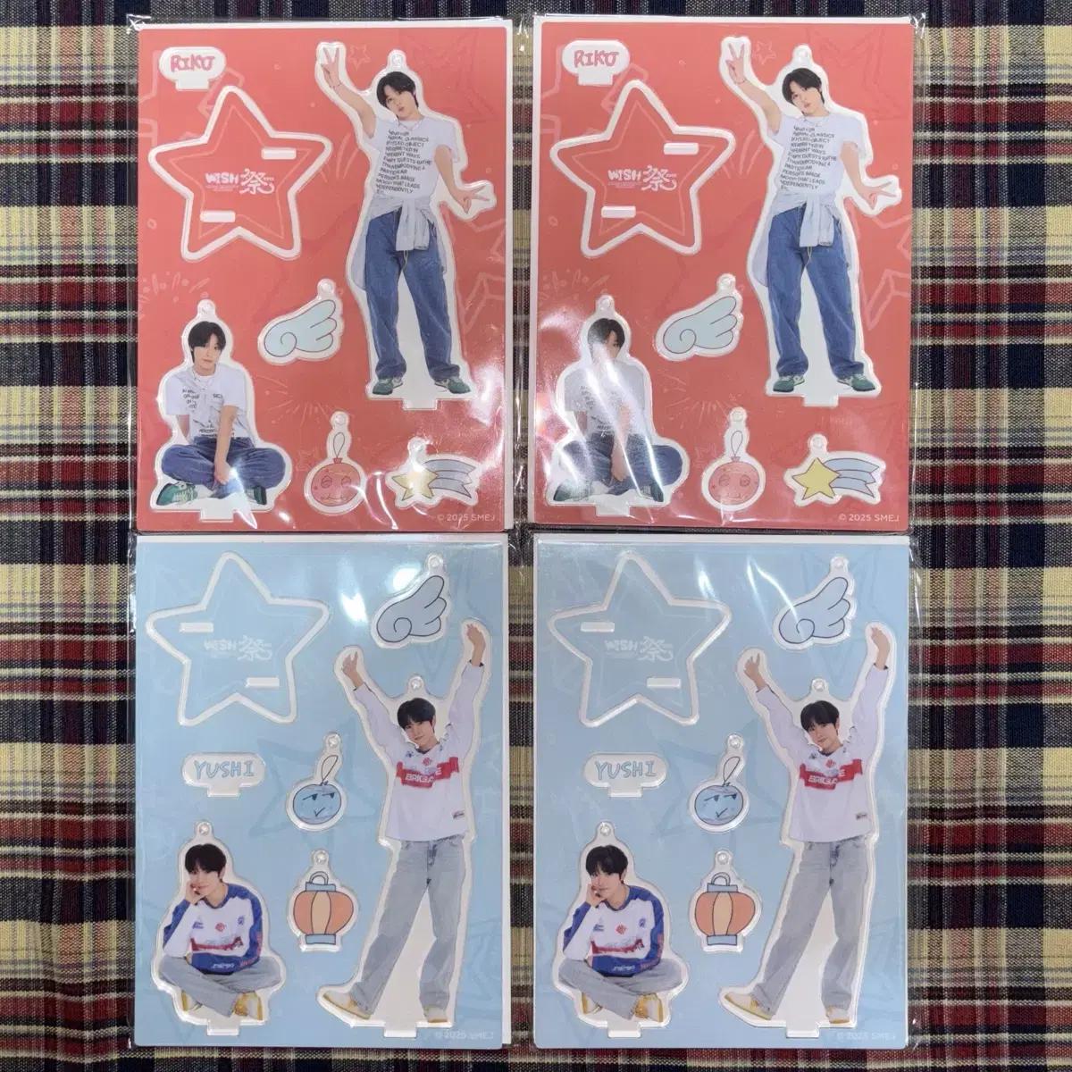 

Nct Wish Japan Fan Fanmeeting Riku Yuushi Ark Star Acrylic Key Ring Stand
