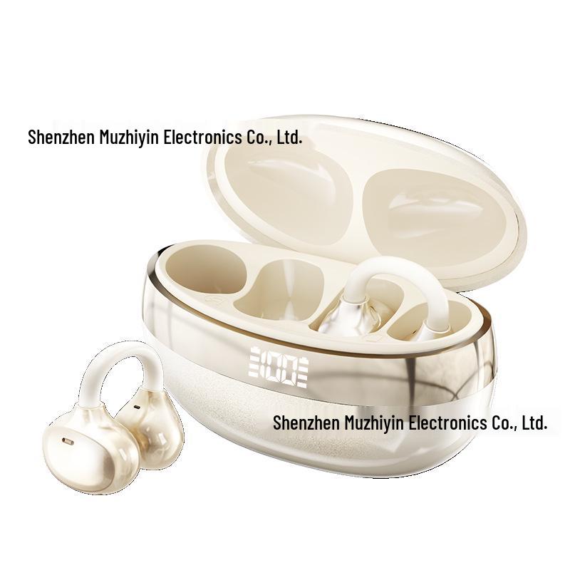 

DL3 Bluetooth Ear Clip Earphones: Long-Wearing, Painless In-Ear TWS with Ultra-Long Battery Life & AI Translation.