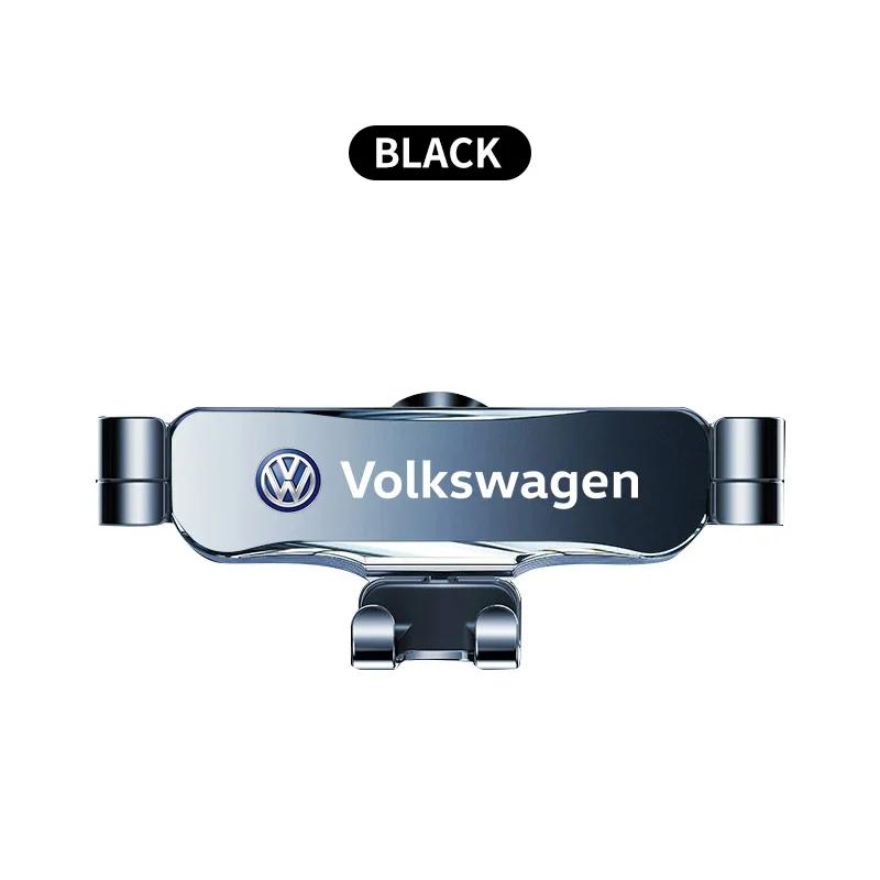 

B6 For Volkswagen 1PCS Car Phone Holder 360 Degree Rotate Air Vent Mount Clip Stand For Volkswagen VW GTI Rline R Golf Amarok Ph чёрный