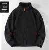 Unisex Outdoor Fleece Jacket: Warm, Windproof, Double-Sided Polar Fleece for Autumn/Winter.