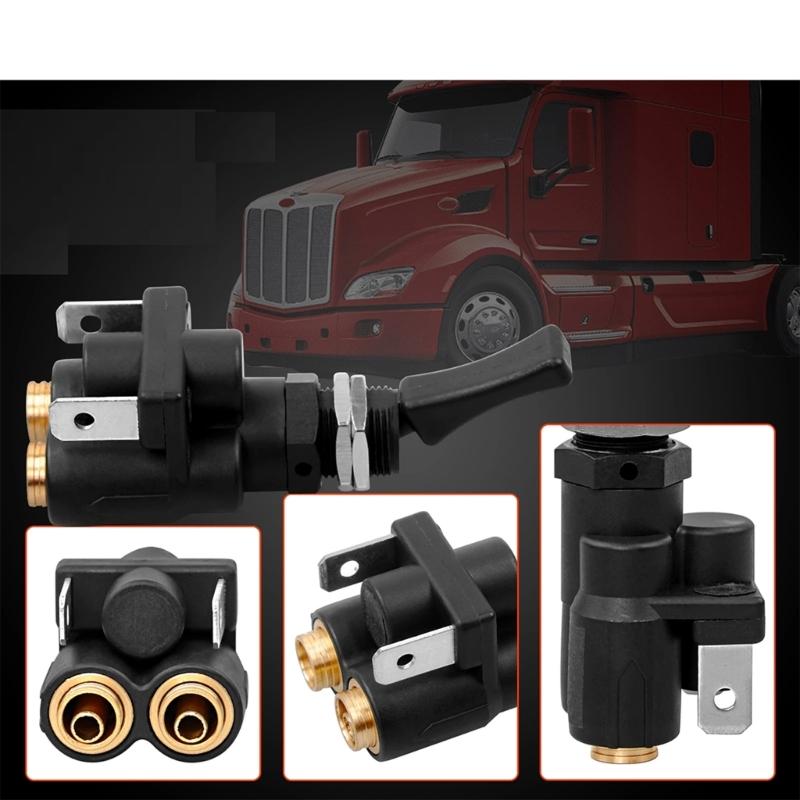 Schnellanschluss Luft Elektrischer Kippschalter Trennschalter Für Sattelzug Bremssystem Ersatz K295 362 1