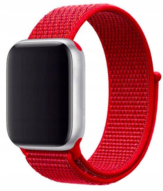 Strap For Apple Watch 1/2/3/4/5/6/7/8/9/Se 42/44 Red Material