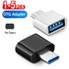 USB Type C Adapter Type C Male To USB 3.0 Female OTG Cable Converter Portable Type C Adapter for Macbook Air Laptop USB To USB C