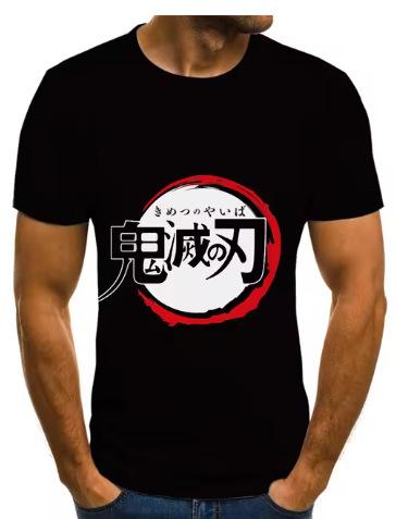 Ghost Annihilation Blade 3D Printed T-Shirt Men's and Women's Summer Fashion Casual Short Sleeve Neutral Harajuku Street Trend Super