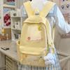 Schoolbag new pain bag Japanese large-capacity junior high school schoolbag small fresh student cute backpack cute cartoon backpack