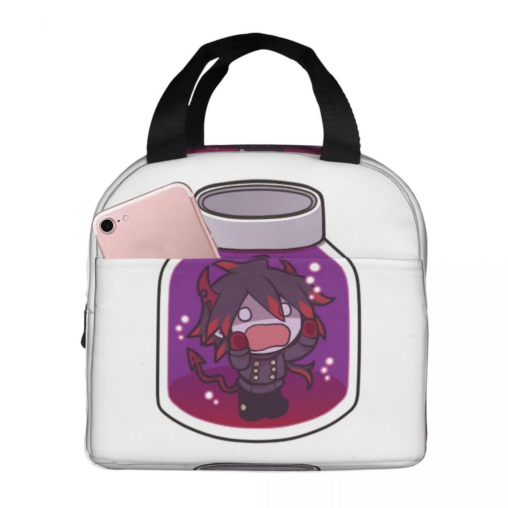 Bottling Ivlis Insulated Lunch Bag for Women Kids Portable Food Boxes Thermal Lunch Box Tote