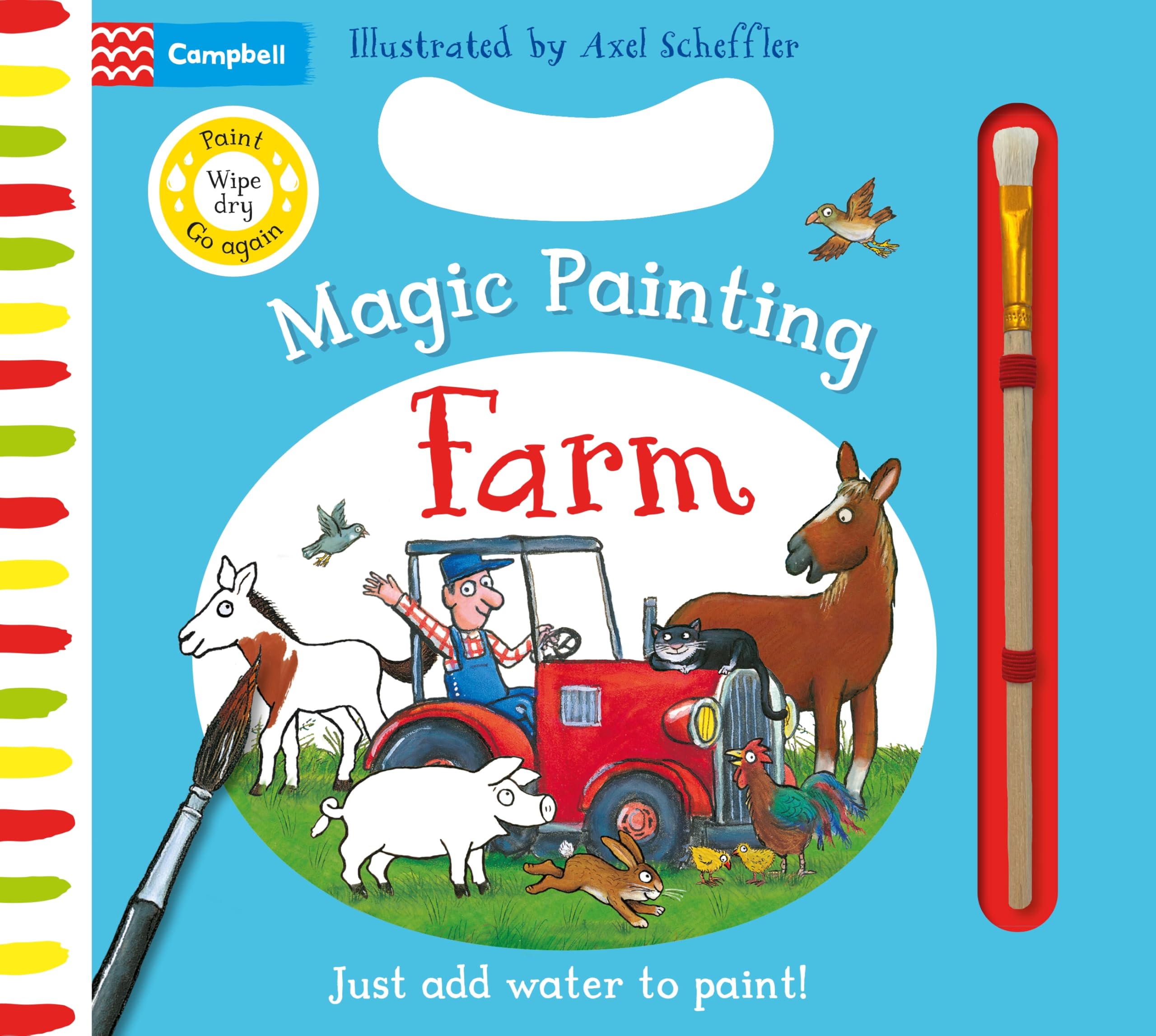 Farm Magic Painting: Just add water to paint!