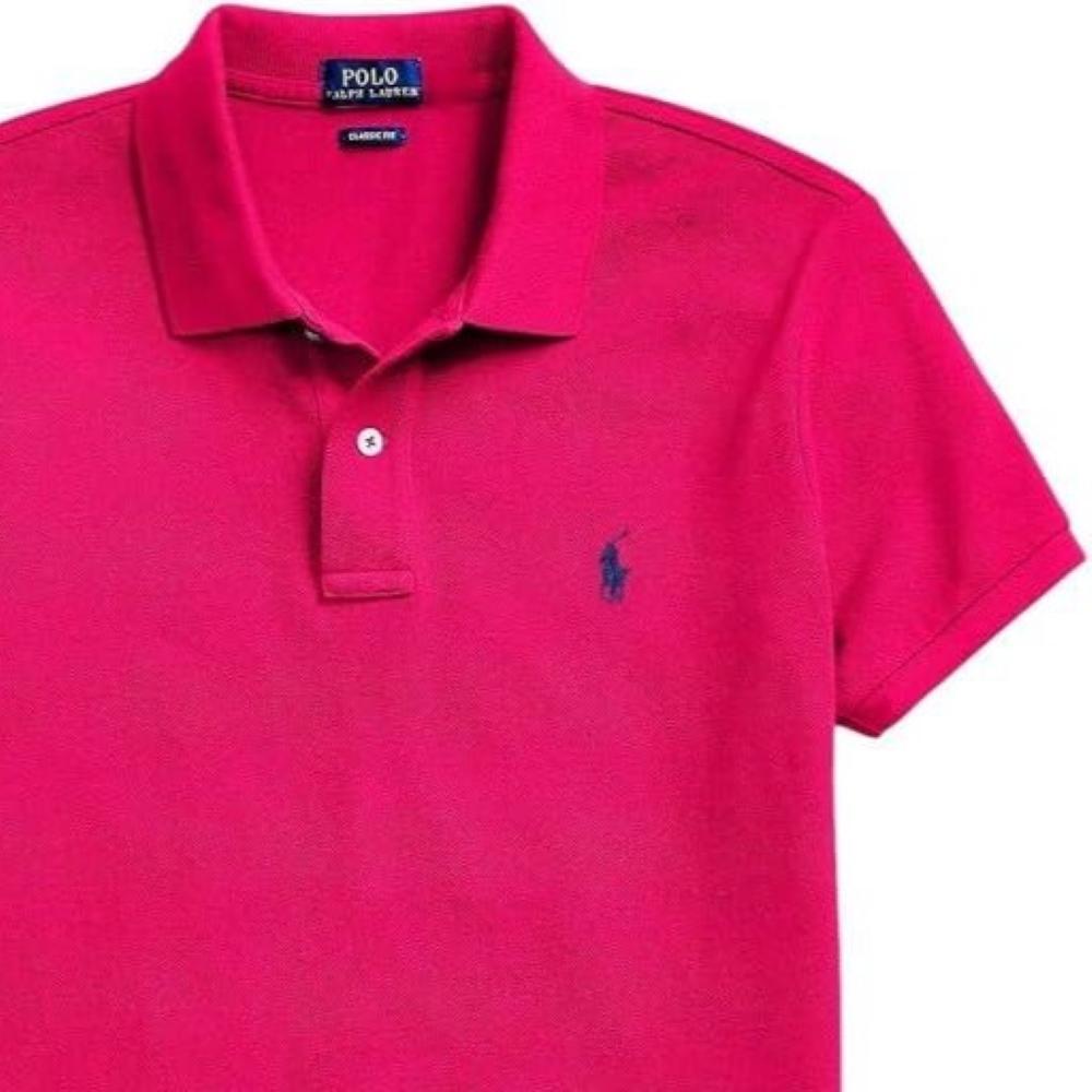 Polo Ralph Lauren Classic Fit Polo Shirt With Pony Embroidery Women tops 211569958-091