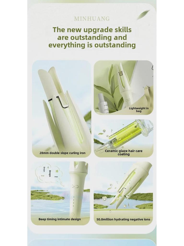 New Automatic Rotating Curling Iron - Electric Big Wave Hair Styler