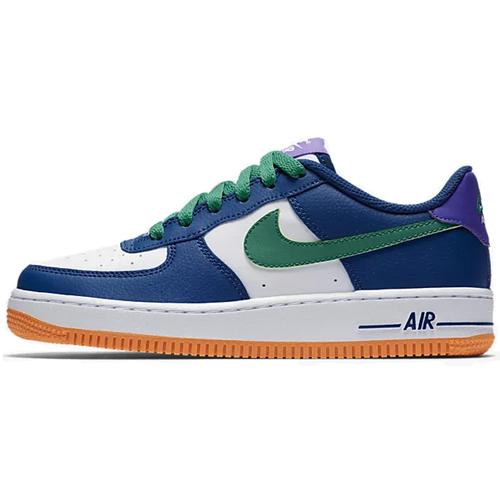 

new Nike Air Force 1 Air Force 1 Slip Resistant Cushioning Low Top Kids Skateboarding Shoes Black White Green Teenagers 38.5