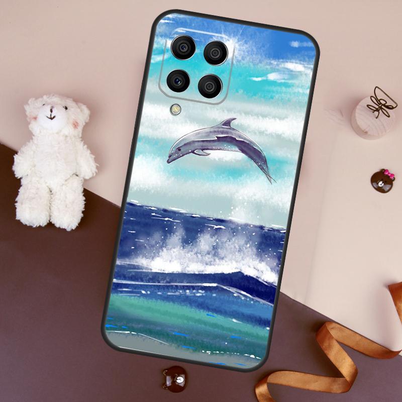 Dolphin Case For Samsung Galaxy M11 M31 M21 M53 M13 M32 M52 M15 M35 M55 M14 M34 M54 M06 M16 M36 M56