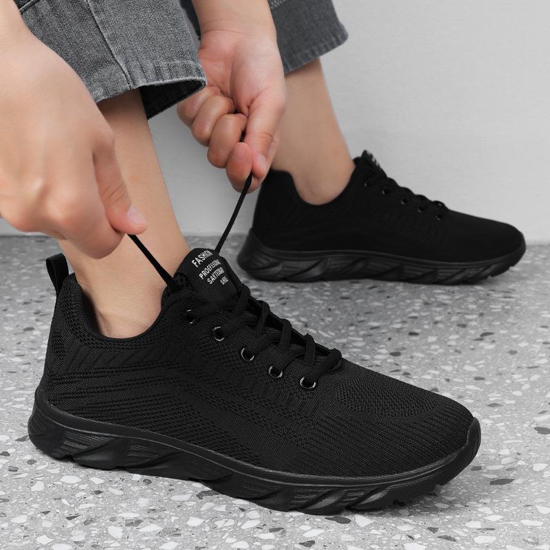 

New mesh breathable sports shoes soft sole non-slip wear-resistant running shoes casual shoes 45