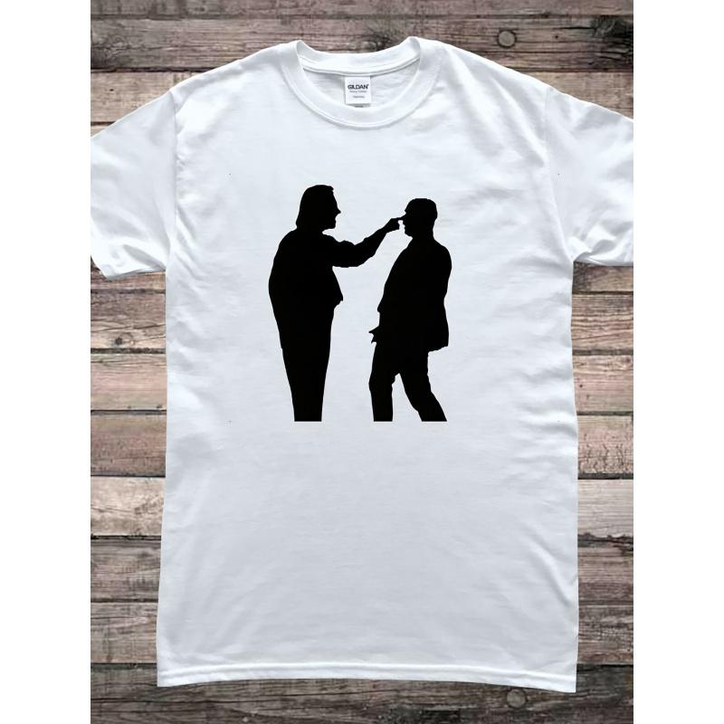 Bottom Rik Mayall Funny TV T-Shirt Casual Crew Neck, Slight Stretch Fabric, Regular Fit, Print Pattern, Perfect for Men, All-Season