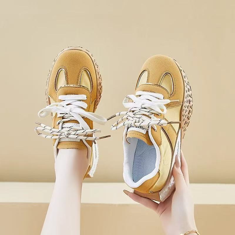 Spring and Autumn new comfortable casual sports shoes Forrest Gump shoes platform German training shoes board shoes