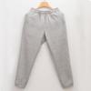 New Zipper Bag Fleece Sweatpants for Men and Women, Loose Foot-tied Cotton In Autumn and Winter, Casual Thickened Thermal Sweatpants