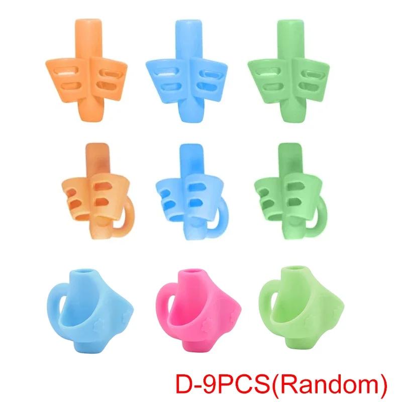 3/6/12PCS Pencil Grips Kids Handwriting Posture Correction Training Grippers Writing For School Students Correct Writing Posture