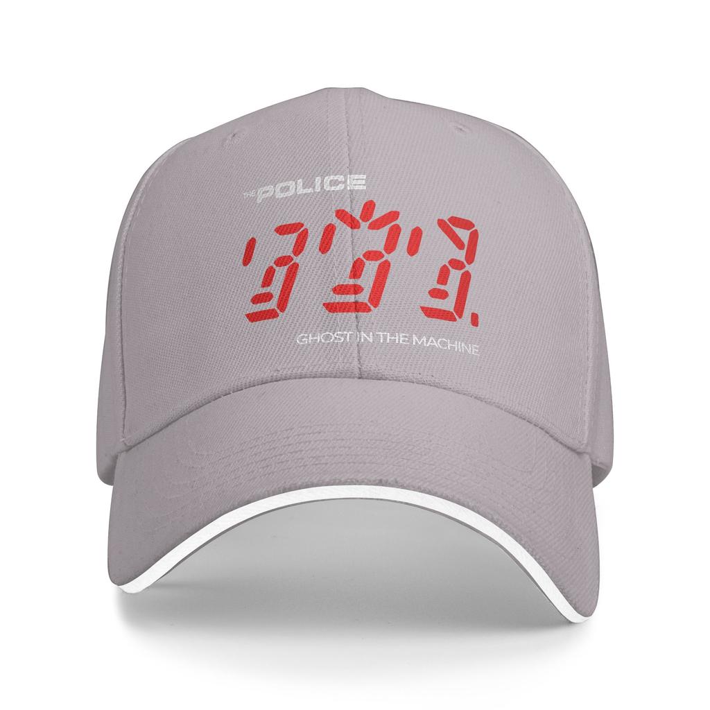 The Police Ghost In The Machine Baseball Cap Yk Cool Couple Women Hip Hop Hats Sun Custom Logo Tennis Skate Baseball Caps