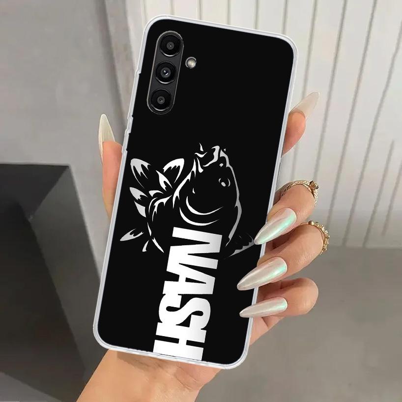Nash Fishing Art Phone Case for Samsung Galaxy A16 A26 A36 A56 A15 A25 A35 A55 A14 A24 A34 A54 A13 A23 A33 A53 A05S A04S A03S A1