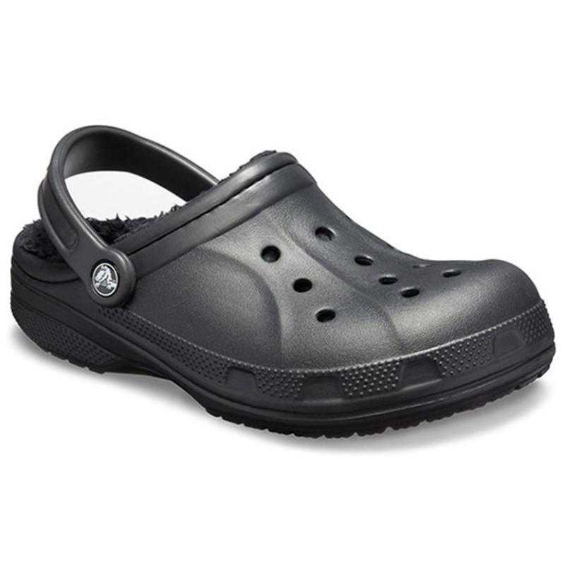 Crocs Classic Clog Crocs Stay Warm Wear Resistant Sports Unisex Black Sandals