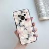 For Huawei Honor X9 2022 Case Cover on Honor X9 4G Phone Bumper Protector TPU Shell For Fundas Honor X9 X 9 HonorX9 Cover Flower