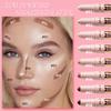 Contouring Stick Διπλής Χρήσης Κονσίλερ για Τρισδιάστατο Μακιγιάζ Γέφυρας Μύτης με Σκιά V για Πρόσωπο με Υψηλή Γέφυρα Μύτης