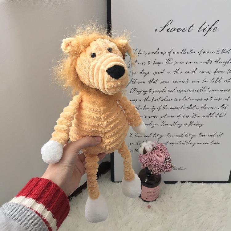 Striped Doll Pendant, Plush Doll Keychain Corduroy Ugly Cute Girl Creative Pendant