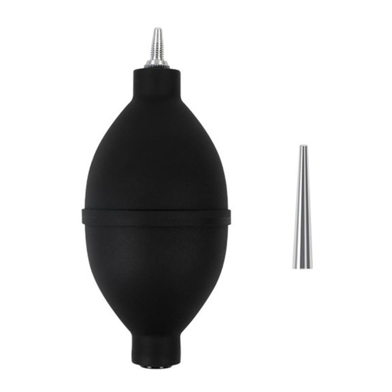 Heavy Duty Rubber Air Dust Blower with Ergonomic Aluminum Design Small Portable Air Blowr for Electronics Maintenance