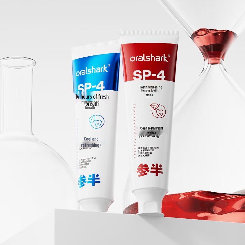 

Oralshark Whitening & Fresh Breath Toothpaste Duo