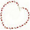 Light Luxury AAAAA Zircon Bracelet & Necklace Women's Exquisite Tulip Plant Design Jewelry Set