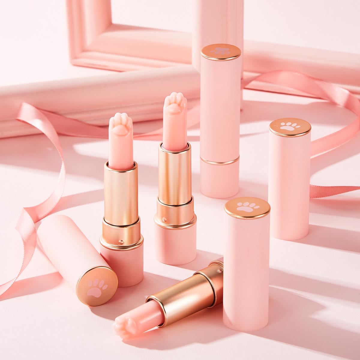 

Skyvii Shikoya 0273 Luxurious Color-Changing Cat Paw Lipstick & Soft Lip Balm