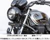 Kijima Motorcycle Emblem Stay for Kawasaki Emblem Steel Black Finish KAWASAKI Z650RS('22-) 208-3103