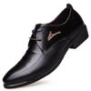 Fashion Pointed Toe Brown Dress Shoes Man Black Social Shoe for Men Italian Cheap Clearance Legitimate Leather 39 High Quality Fashion