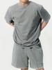 Chaebteoegseu Pigment Muscle Fit Soft Short Sleeve (Grey)