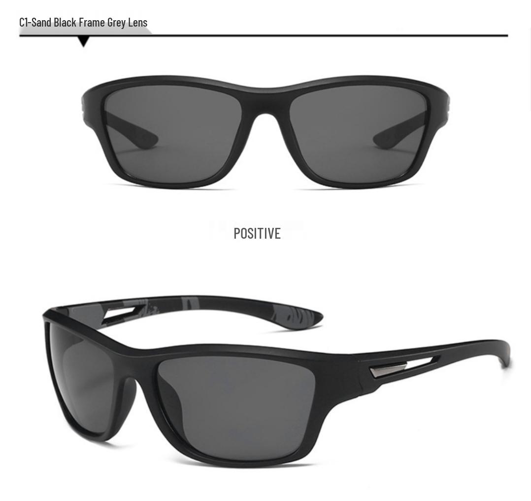 Retro European & American Sports Sunglasses - Stylish High-End Cycling & Outdoor Eyewear