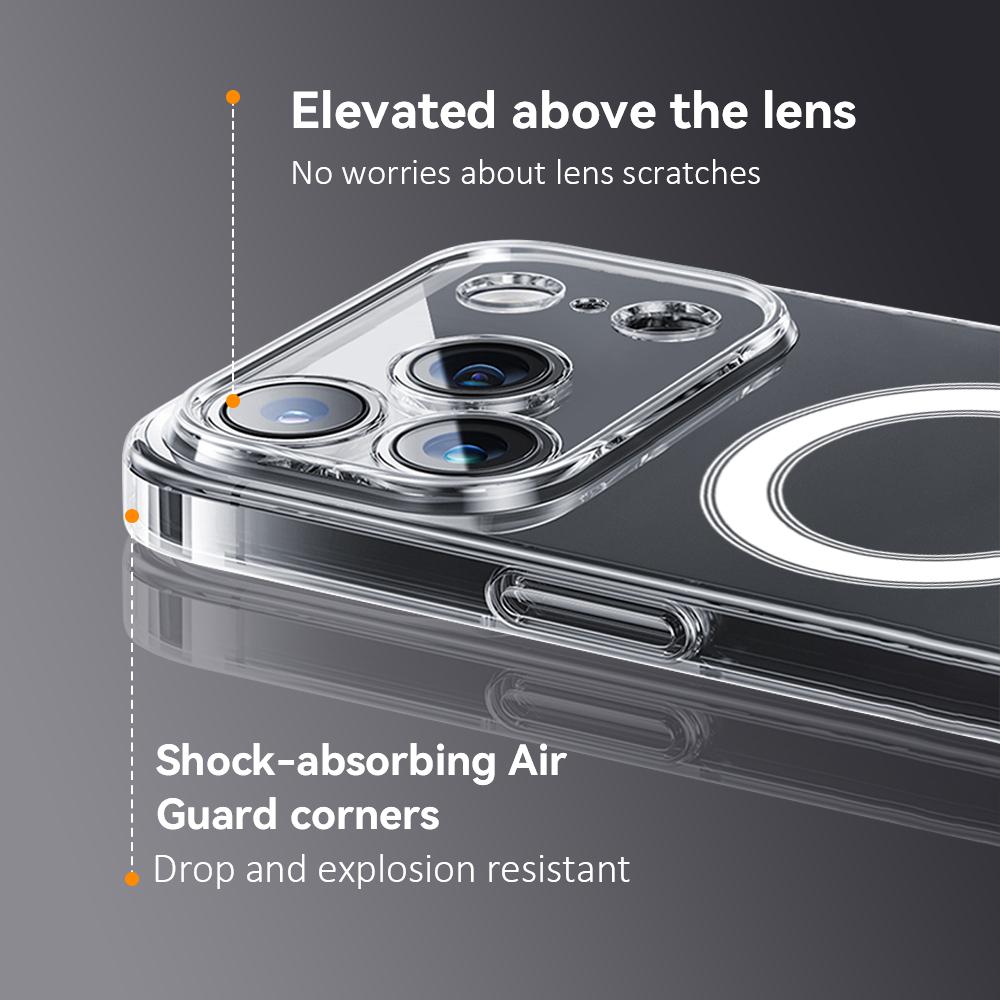 Cool Design Playing Cards Phone Case For iPhone 17 16 15 14 13 12 Pro Max Plus With Magnetic Crystal Clear Case Wireless Charge