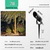 Waterproof Outdoor LED Spotlight for Trees and Gardens - Landscape Lawn Light with Ground Stake, 24V Floodlight