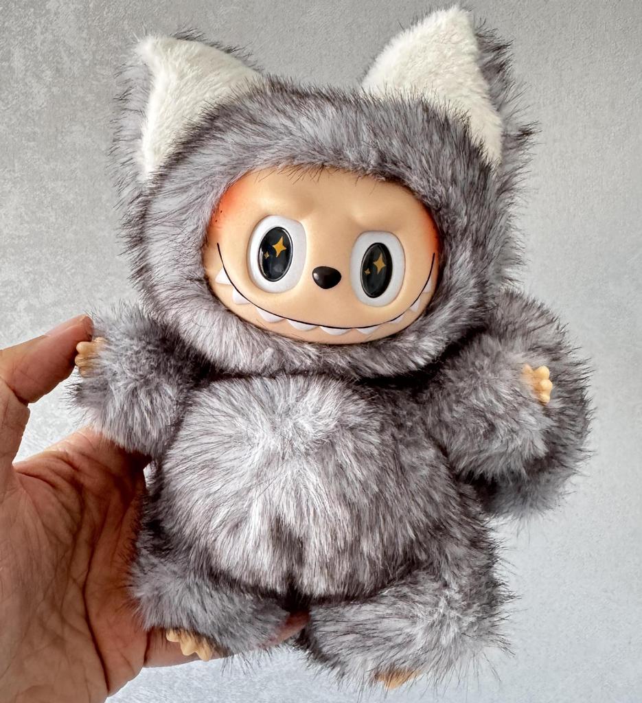 Labubu ZIMOMO Custom Doll: Little Chief Pink Butterfly Angel Gift