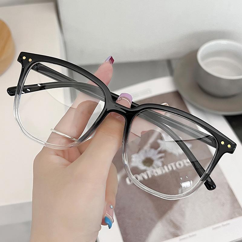 Ladies Fashion Minus Diopter Glasses Trendy Anti-Blue Lamp Computer Eyewear Unisex Near Sight Eyeglasse Fashion Plain Spectacle