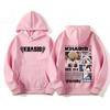 Khabib Nurmagomedov Fighting Graphic Hoodies Men's Clothing Harajuku Retro Long Sleeve Oversized Sweatshirt
