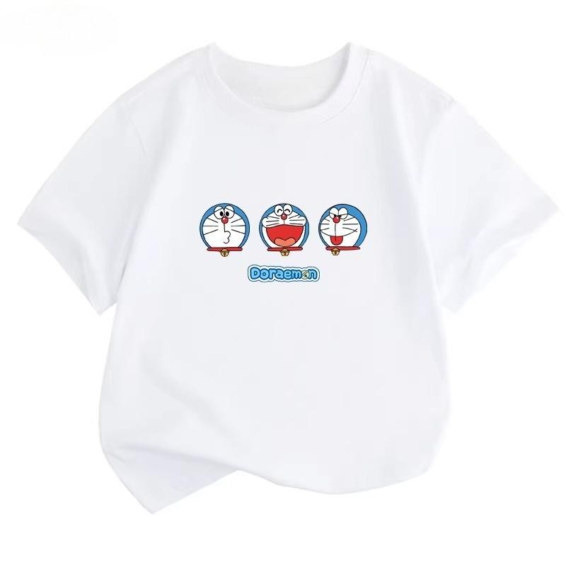 Potdemiel Doraemon Children s T-Shirt New Summer Style Comfortable and Breathable 100