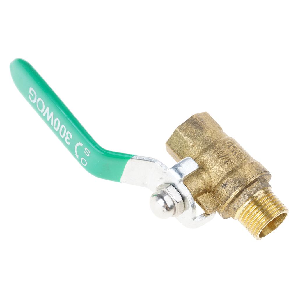 Flerbruks 3/4 tomme BSP DN20 messing kuleventiler praktiske for vannsystemer med hann- og hunngjengedesign