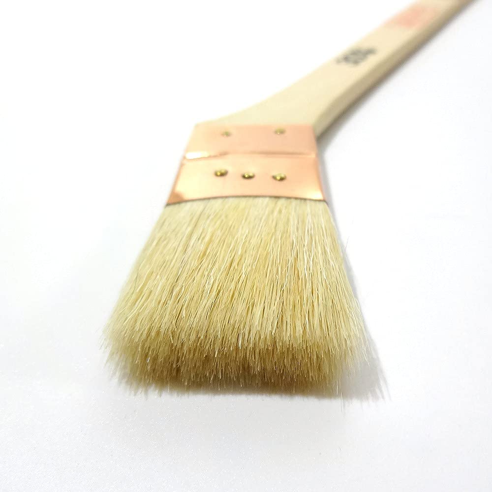 Hakeichi Joint Corner Snip for Premium Goat Upper Set of 10 Brush, Brush, Oil-Based Applications, Hair, Diagonal, 30mm,