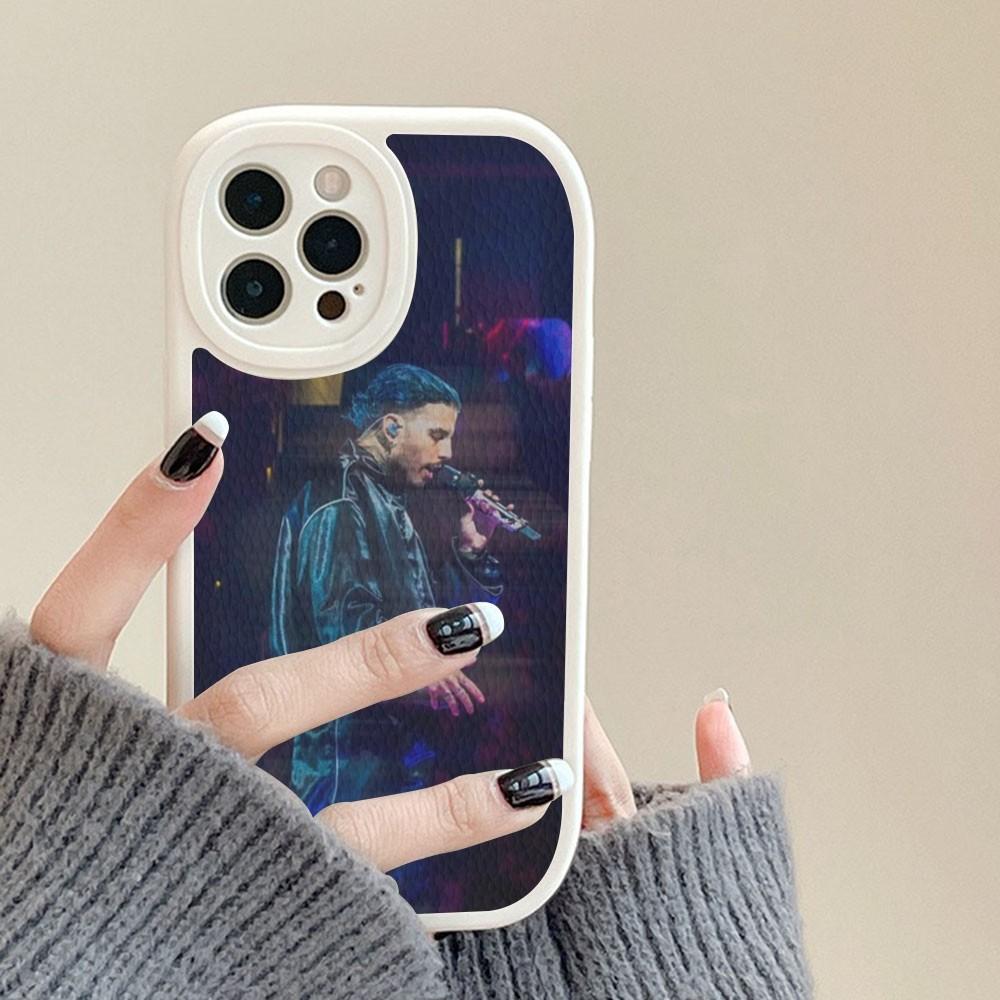 Rap Singer Rauw Alejandro Phone Case Hard Leather For IPhone 16 15 14 13 12 Mini 11 14 Pro Max Xs X Xr 7 8 Plus Fundas