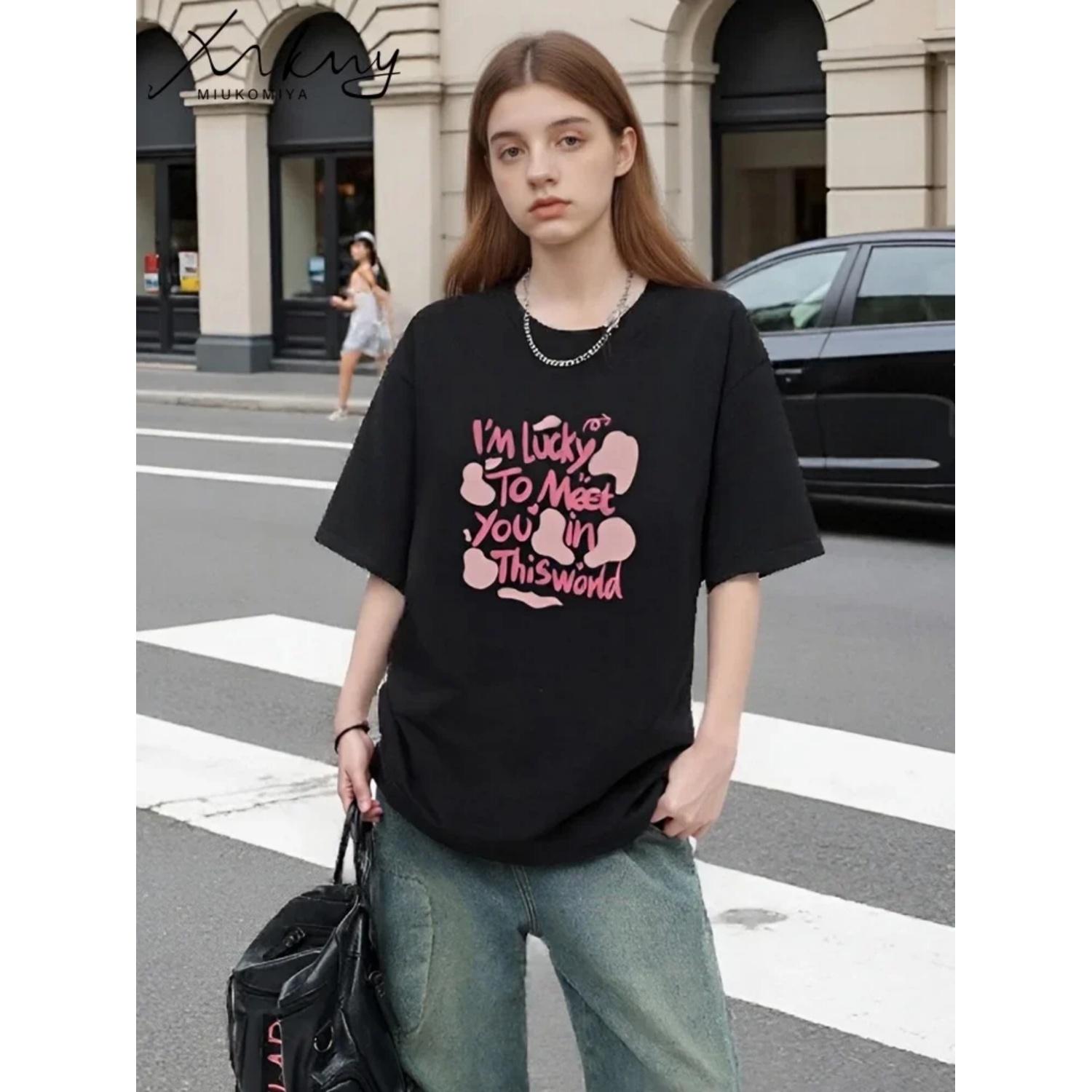 

Summer Bestie Tshirt Woman Women T Shirts Friend Tees Couple Tshirts Love Friendship T Shirts for Women Graphic T Shirts Y2K Top S чёрный