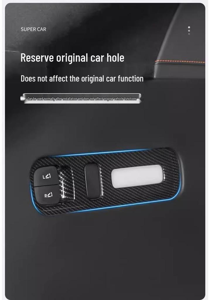 Xiaomi YU7 Trunk Side Protective Anti-scratch Kick Mats