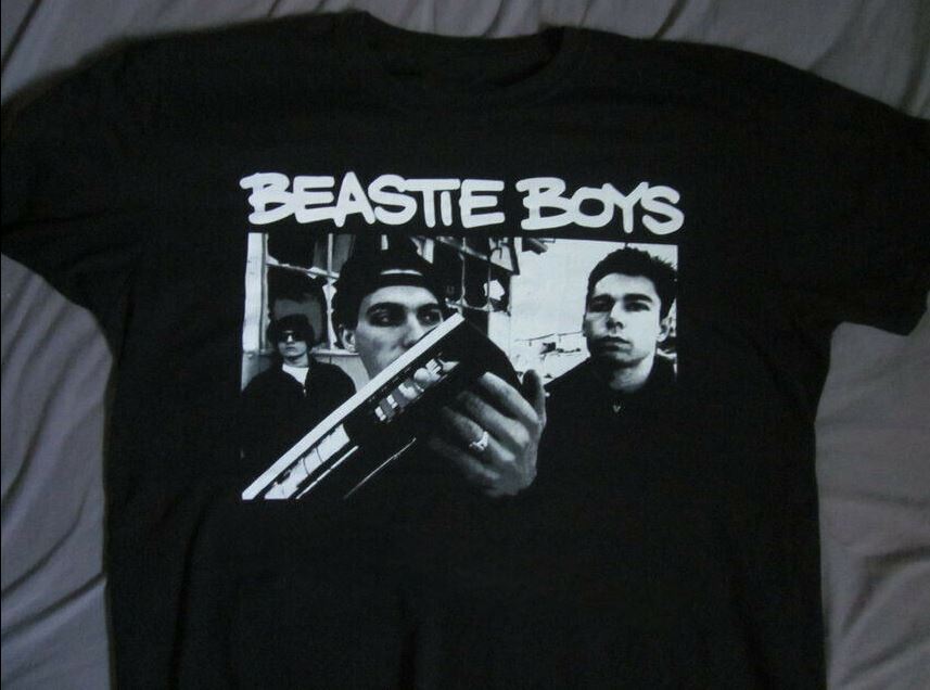 Vintage Beastie Boys Band Men T-shirt Black Unisex Cotton All Sizes S5XL L