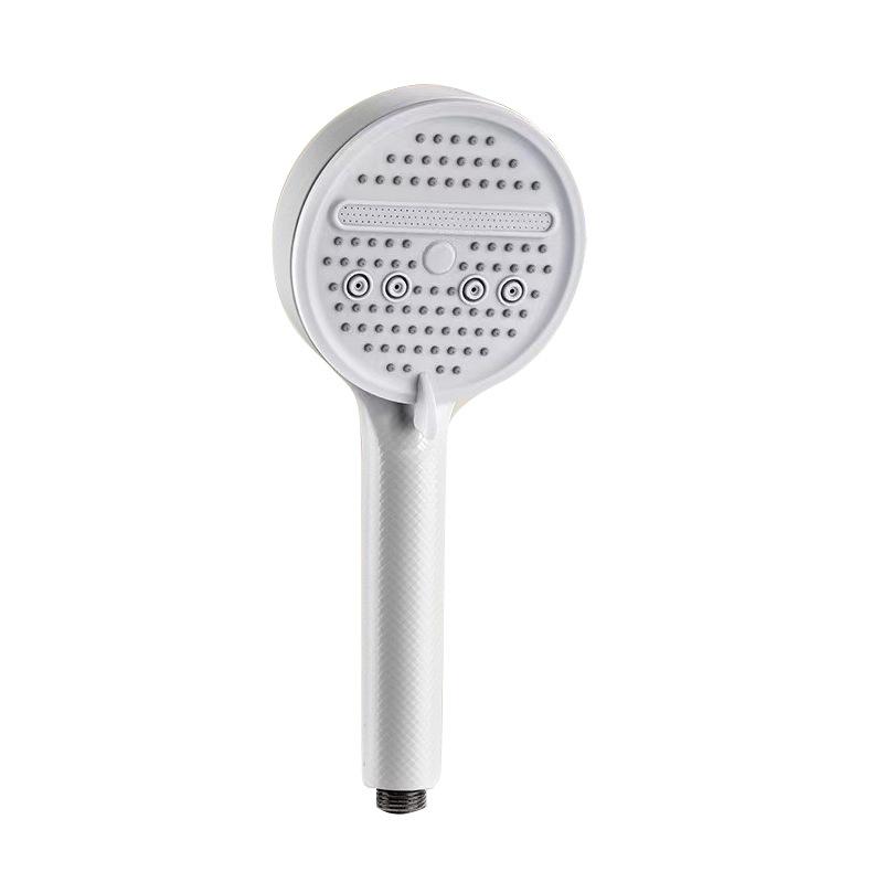 

Напорная 12 см Пятискоростная Душевая лейка с большим панельным фильтром Ручная Домашняя Ванная Душ Душевой набор белый